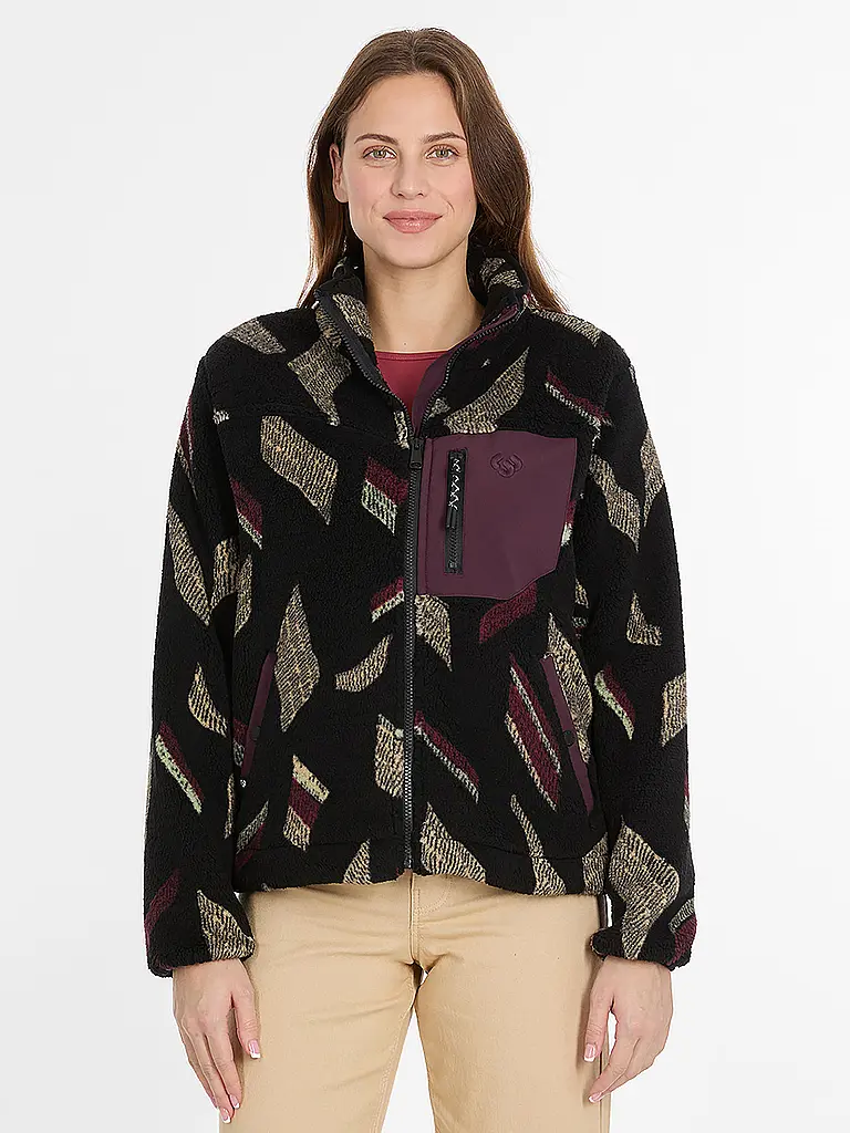 RAGWEAR | Chaqueta de forro polar ALARIS | Negro