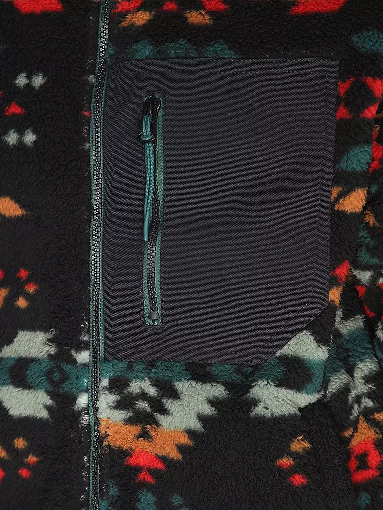 RAGWEAR | Chaqueta de forro polar COLLSY AZTECO | Negro