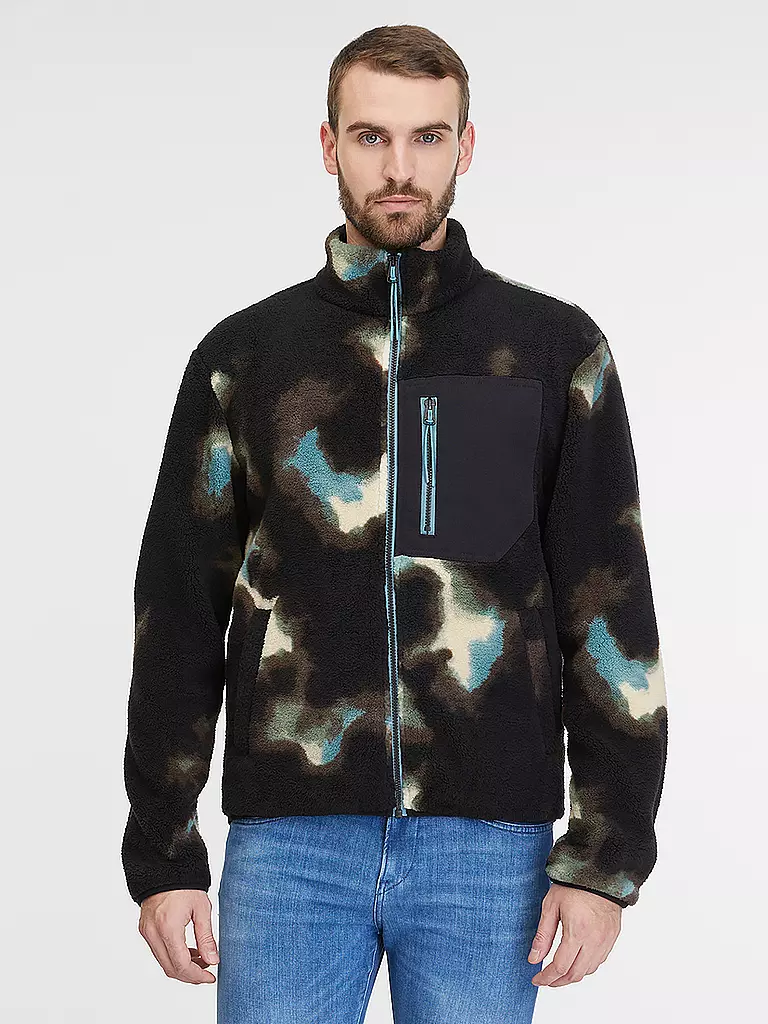 RAGWEAR | Chaqueta de forro polar COLLSY BLUR | Negro