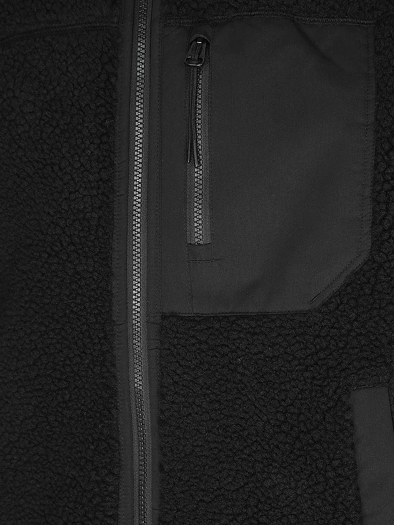 RAGWEAR | Fleecejacke CHILLE | Negro