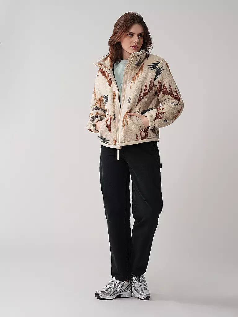 RAGWEAR | Fleecejacke NORDICKA AZTEC | Crema
