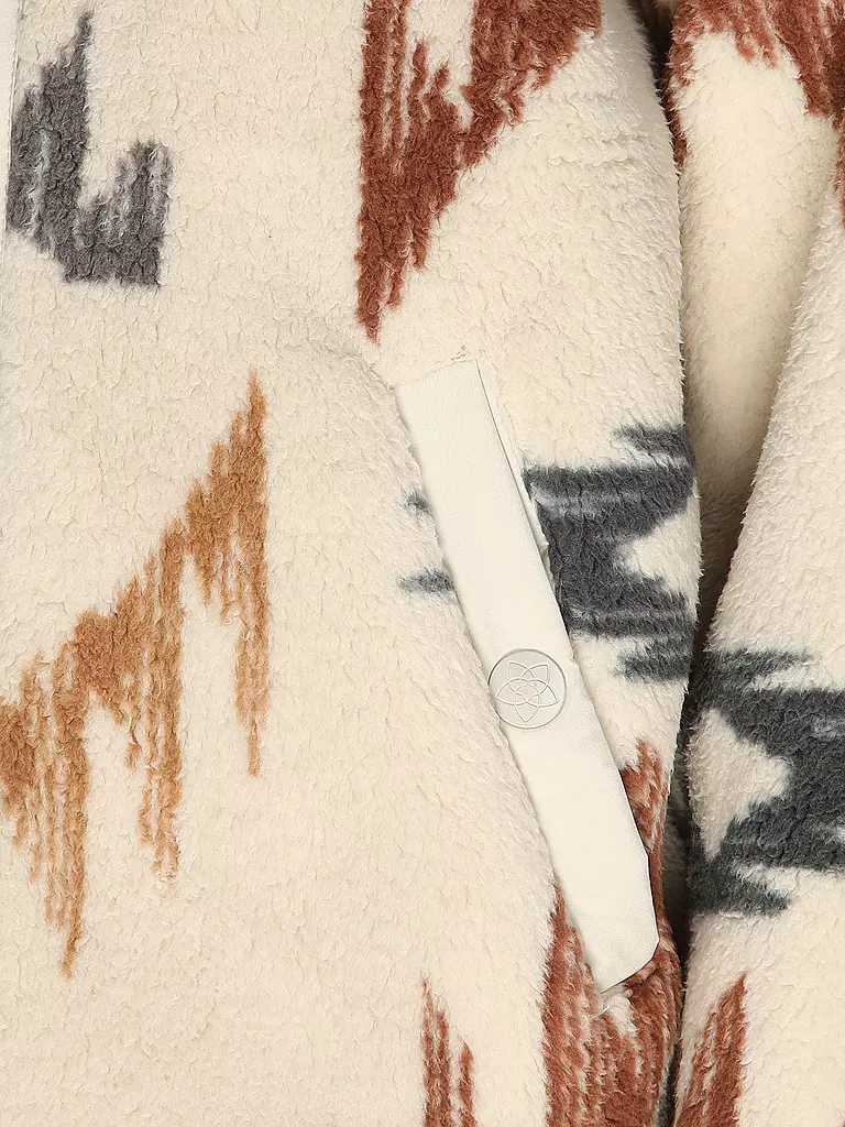 RAGWEAR | Fleecejacke NORDICKA AZTEC | Crema