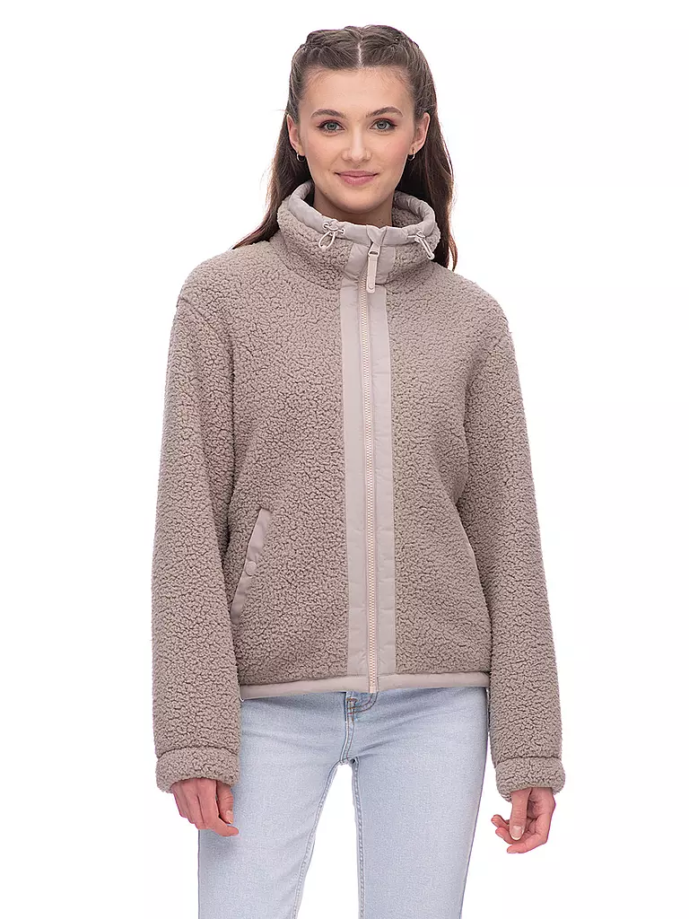 RAGWEAR | Fleecejacke NORDICKA | Beige