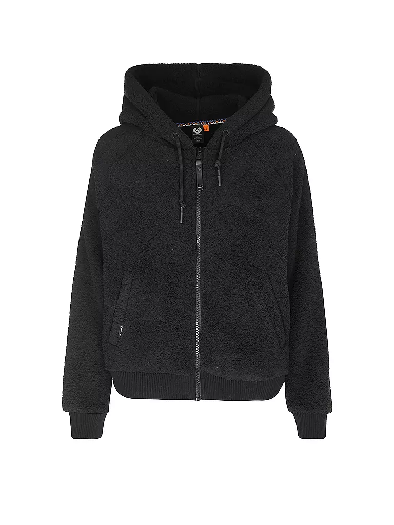 RAGWEAR | Fleecejacke TALIANA | Negro
