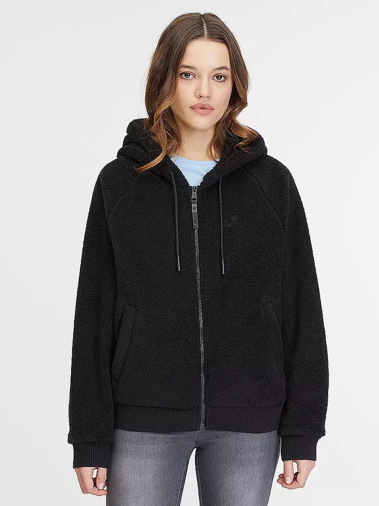 RAGWEAR | Fleecejacke TALIANA | Negro