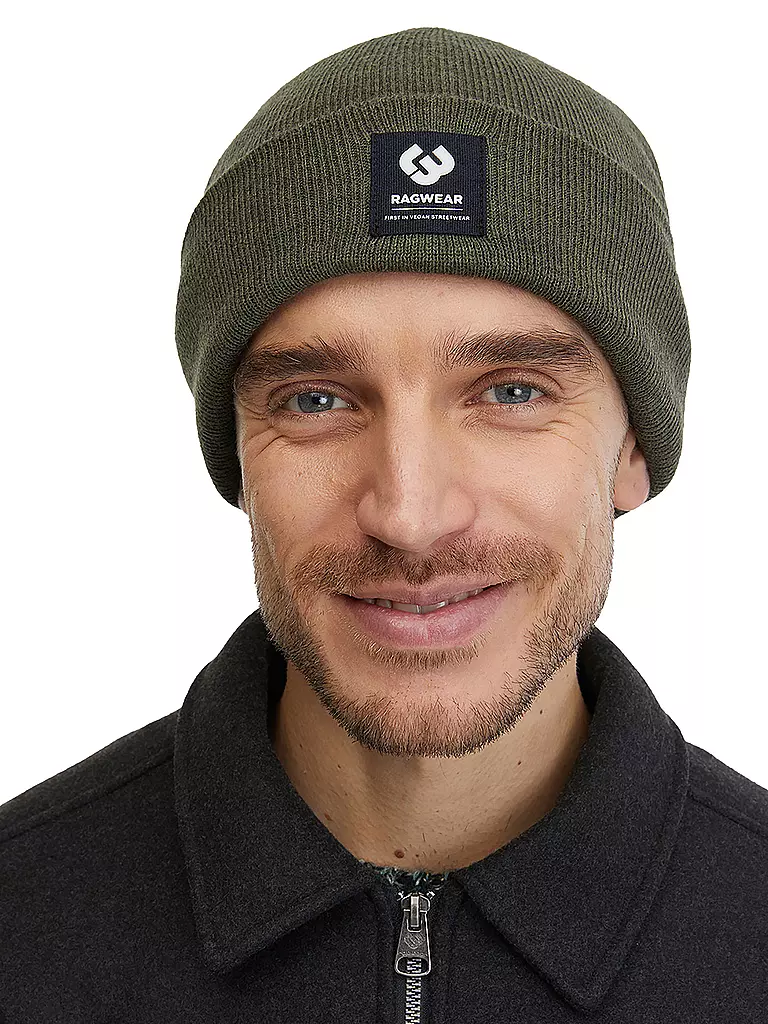 RAGWEAR | Gorro - Gorro FOSHY REMAKE | Verde oscuro