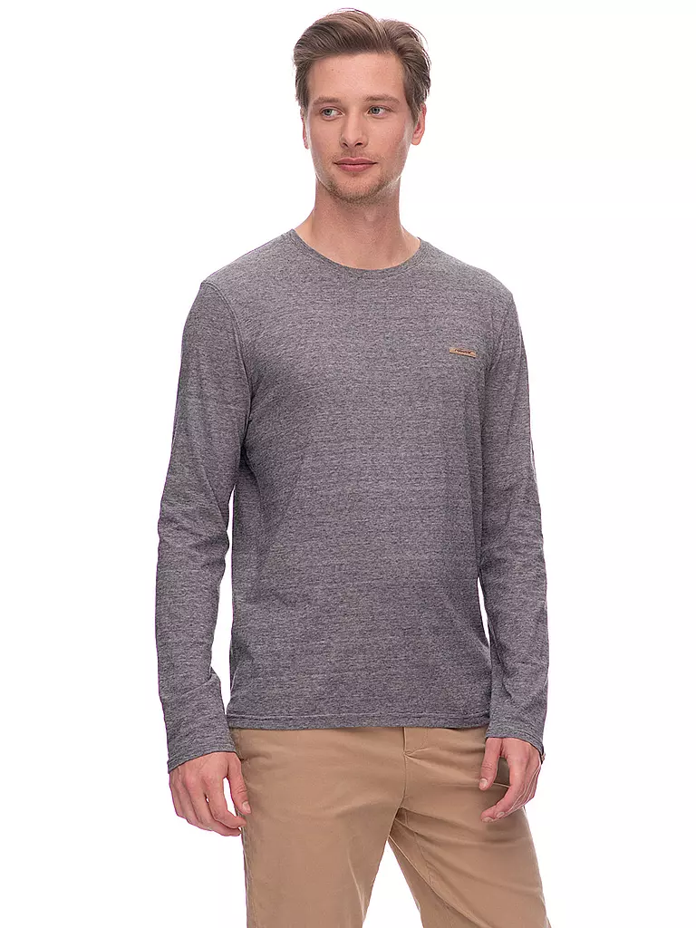 RAGWEAR | Langarmshirt FREN | Gris claro