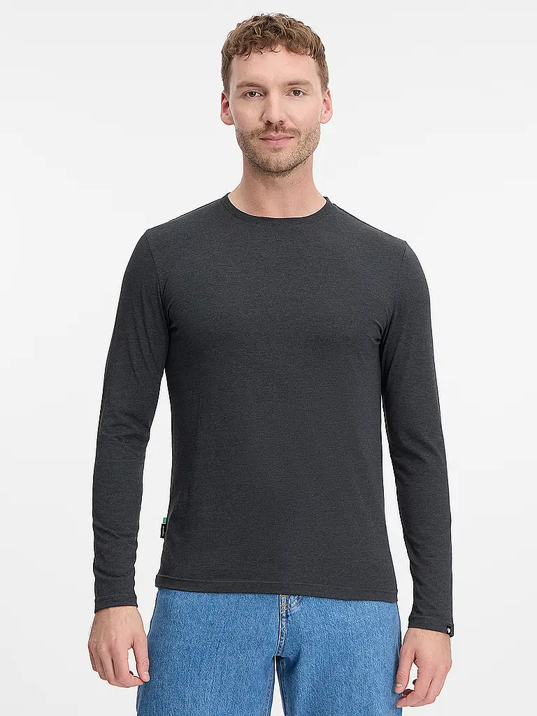 RAGWEAR | Nombre del producto: Camiseta de manga larga ZACHARI | Gris