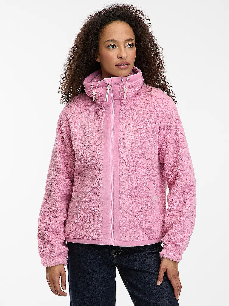 RAGWEAR | Nombre del producto: Chaqueta polar NORDICKA | Rosa