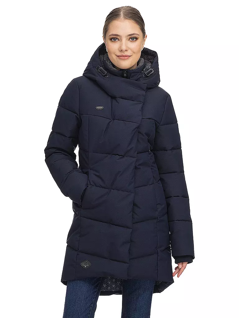 RAGWEAR | Steppmantel PAVLA | Azul oscuro