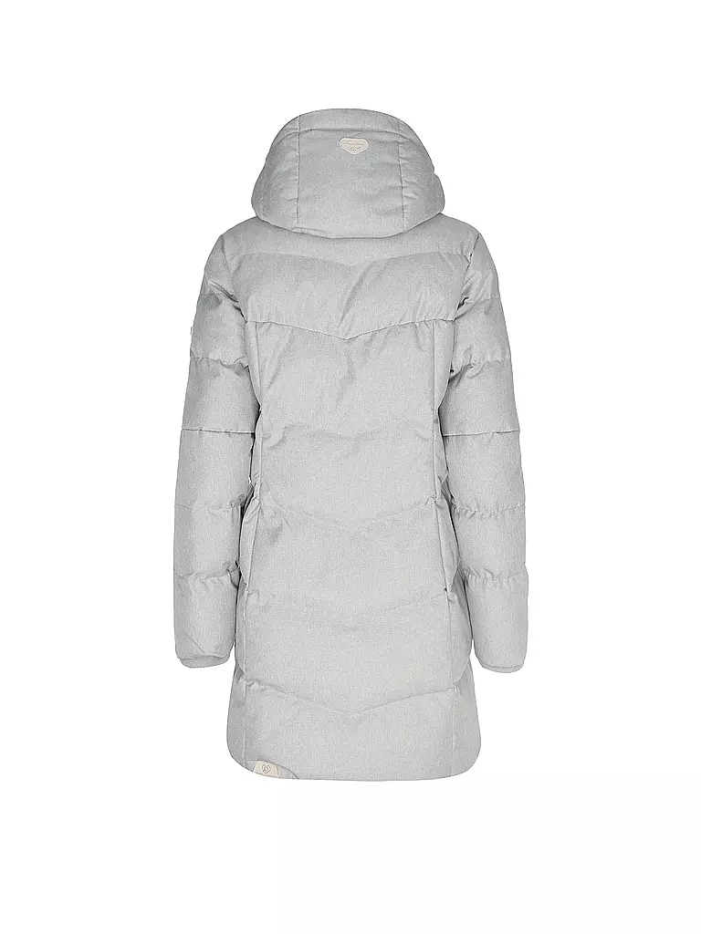 RAGWEAR | Steppmantel PAVLA | Gris claro
