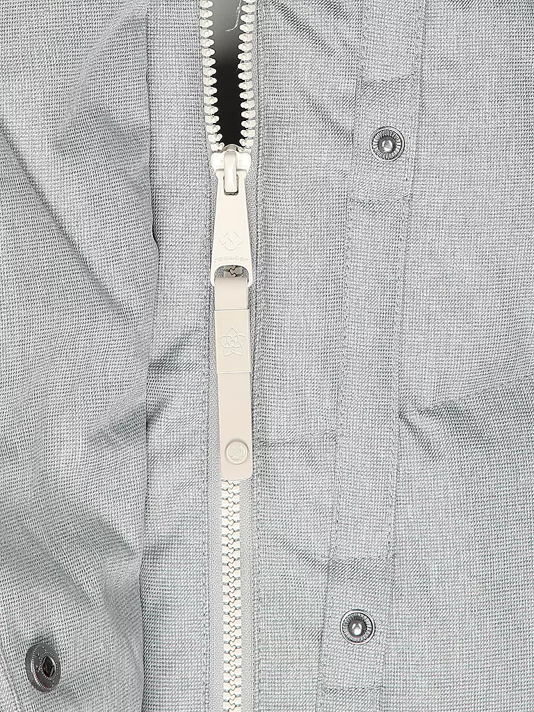 RAGWEAR | Steppmantel PAVLA | Gris claro