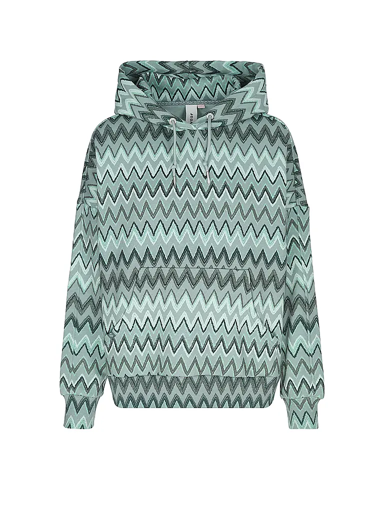 RAGWEAR | Sudadera con capucha - Hoodie PIRITA PRINT | Verde claro