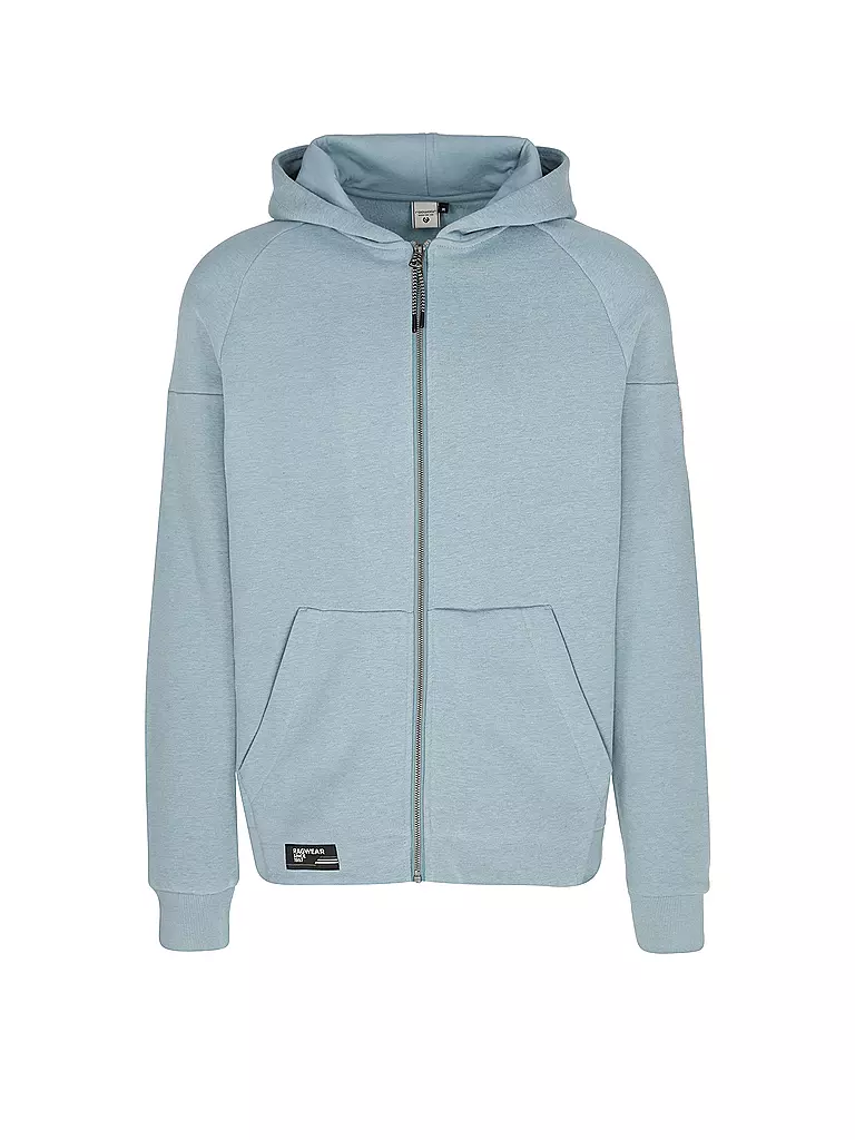 RAGWEAR | Sudadera con cremallera ZENWAY | Azul claro
