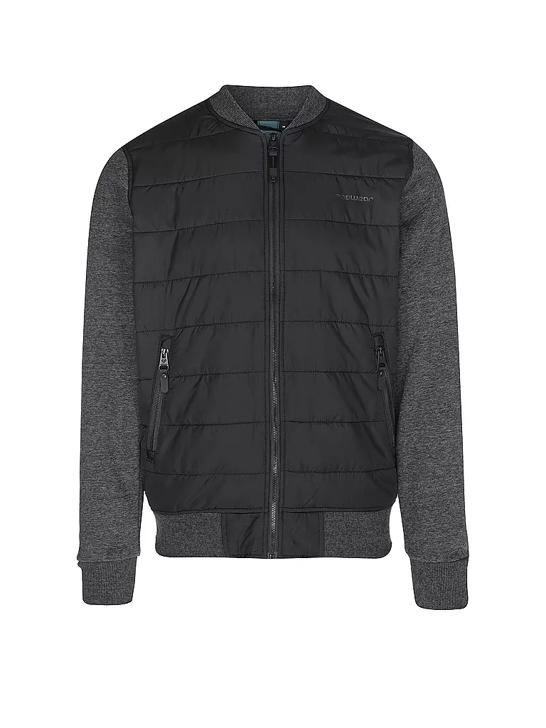 RAGWEAR | Sweatjacke HALLAMR  | Negro