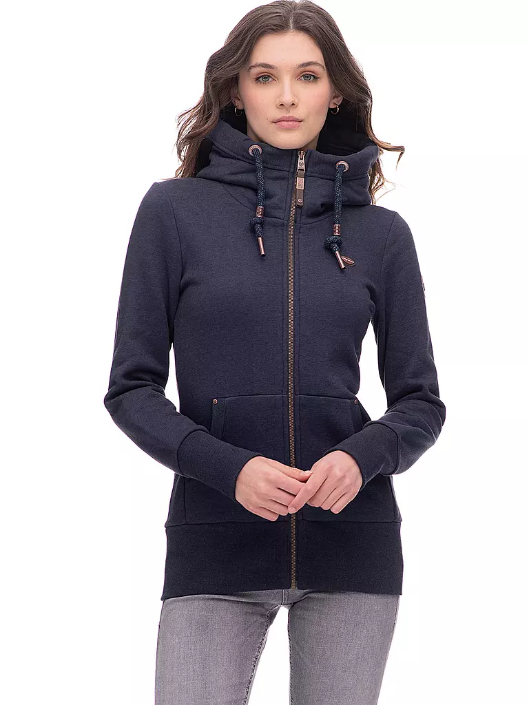 RAGWEAR | Sweatjacke NESKA | Azul oscuro