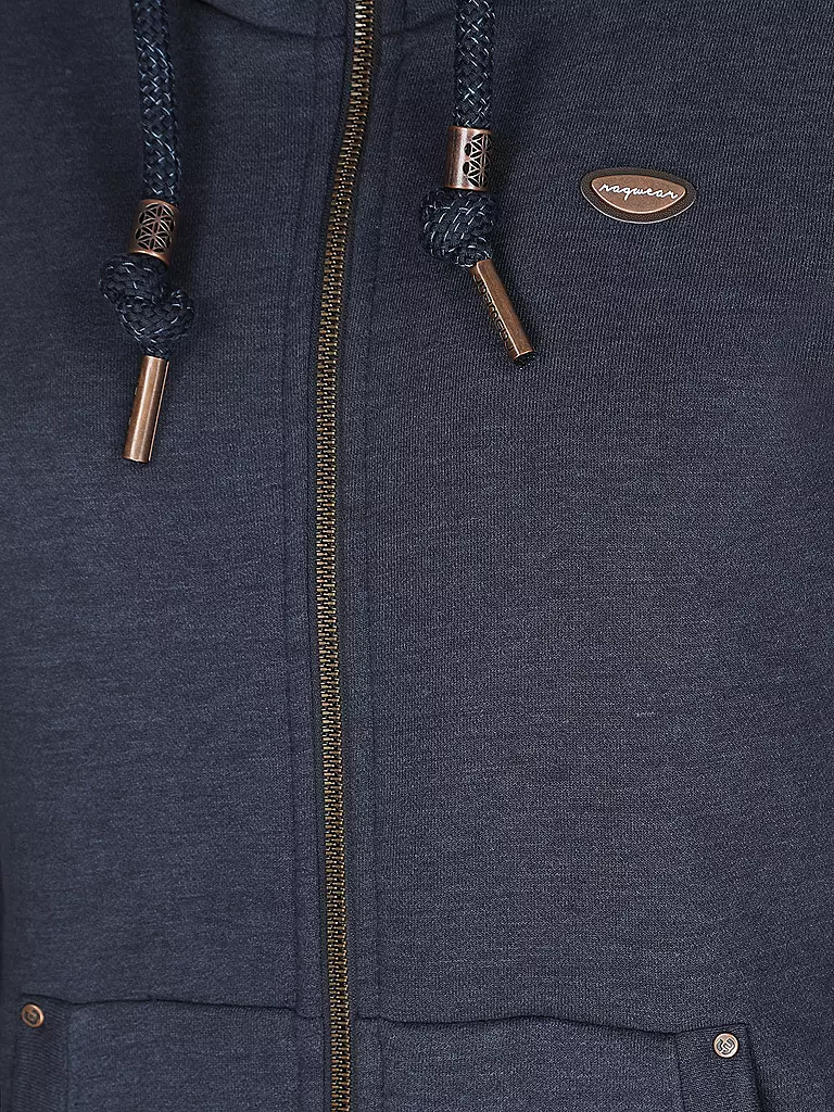 RAGWEAR | Sweatjacke NESKA | Azul oscuro
