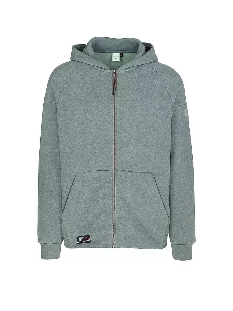 RAGWEAR | Sweatjacke ZENWAY | Verde claro