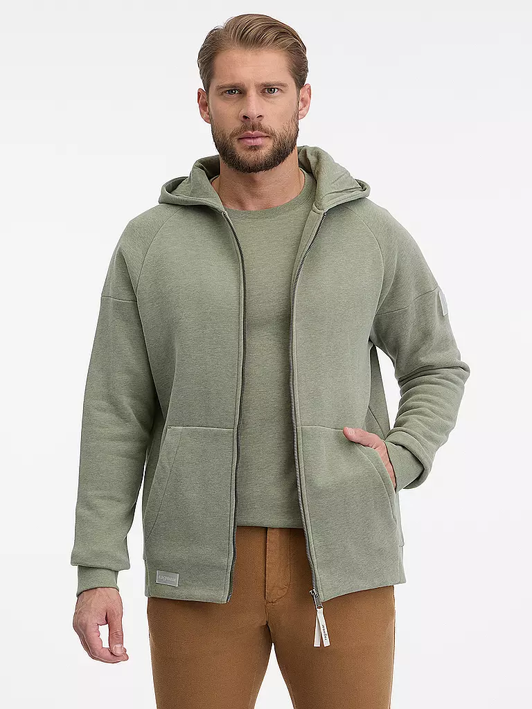 RAGWEAR | Sweatjacke ZENWAY | Oliva