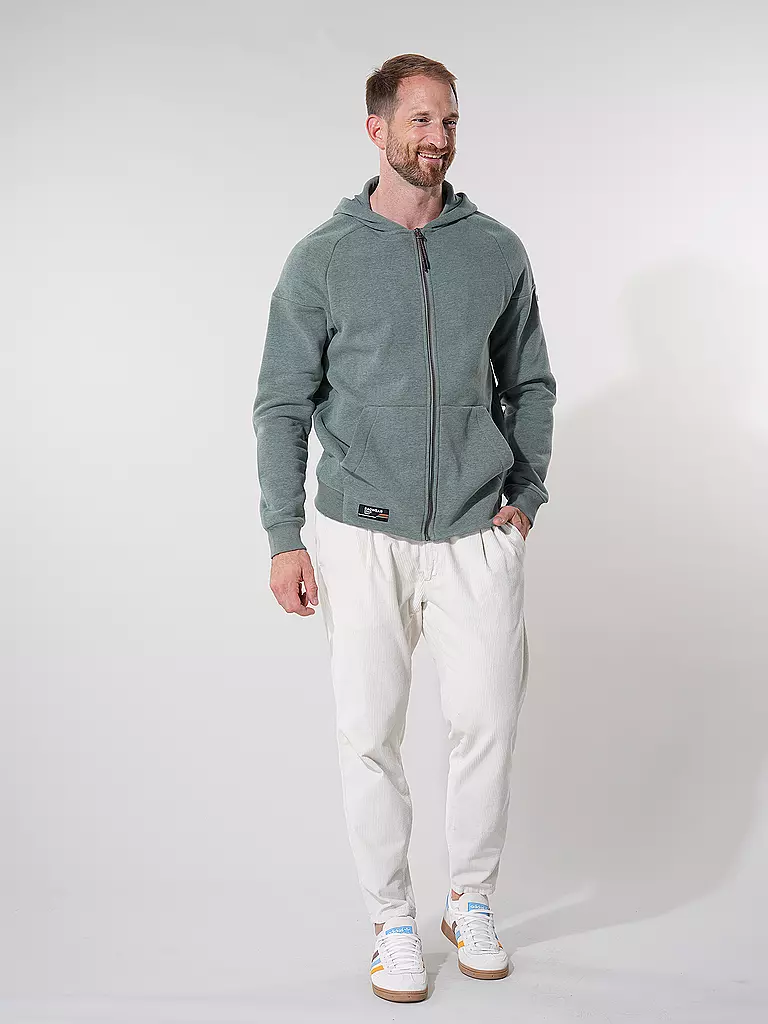 RAGWEAR | Sweatjacke ZENWAY | Verde claro