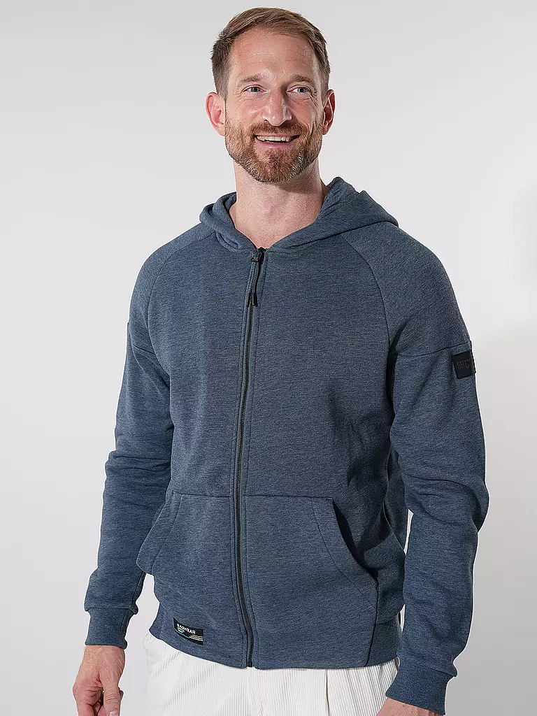 RAGWEAR | Sweatjacke ZENWAY | Azul oscuro