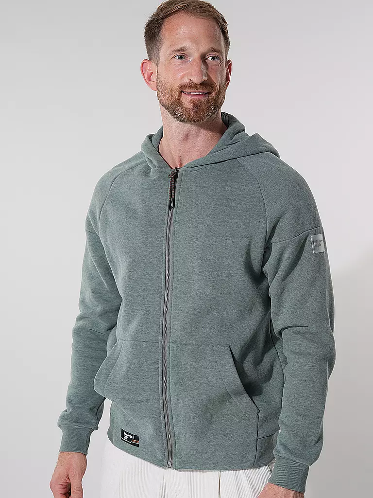 RAGWEAR | Sweatjacke ZENWAY | Verde claro