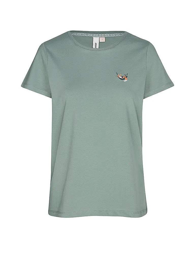 RAGWEAR | T-Shirt EMB | Verde claro