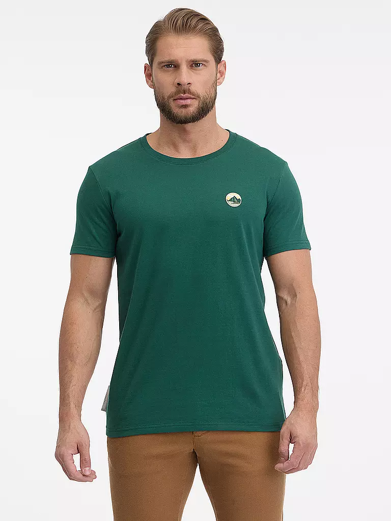 RAGWEAR | T-Shirt ENDREW A | Verde oscuro