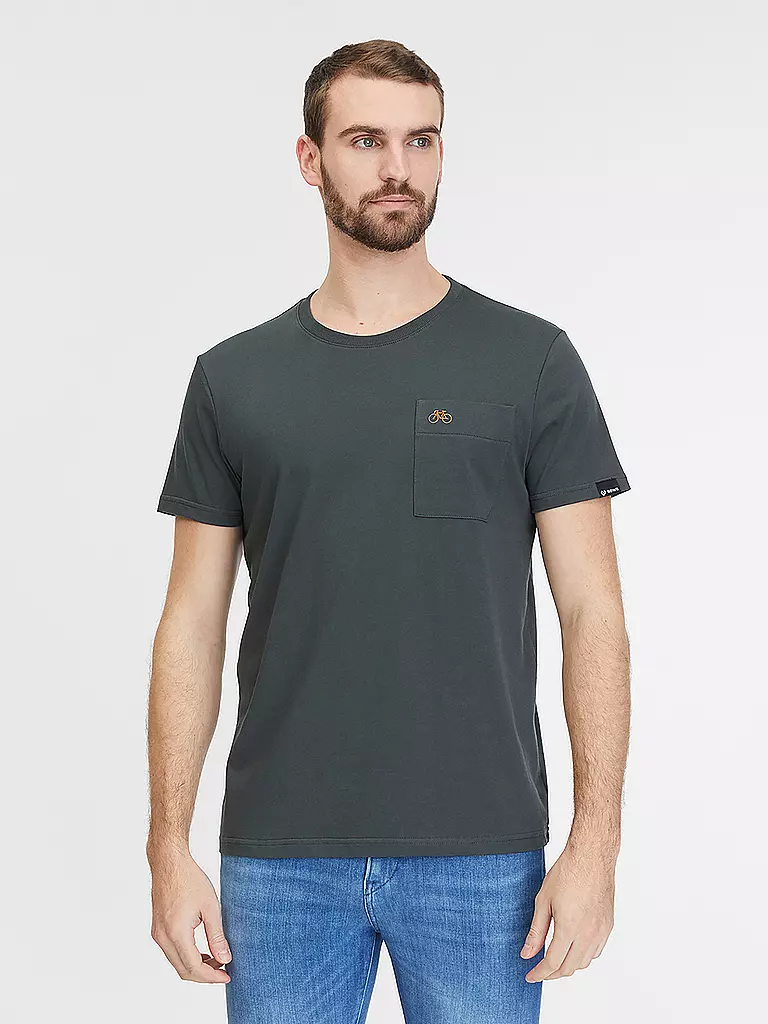 RAGWEAR | T-Shirt ENDREW B | Verde oscuro