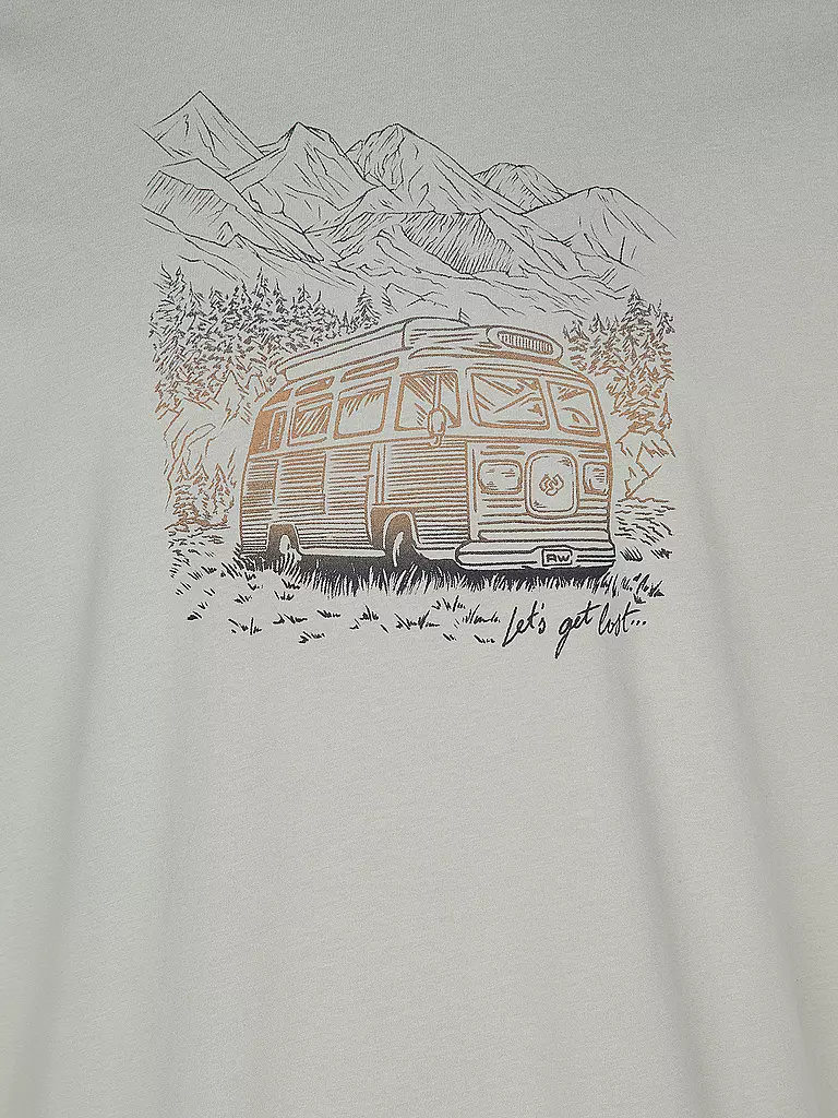 RAGWEAR | T-Shirt ROGGERO GRADIENT | Verde claro