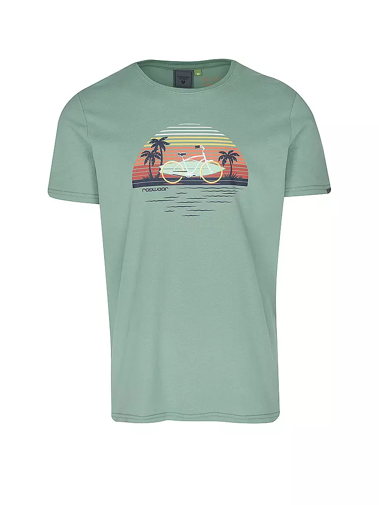 RAGWEAR | T-Shirt SIRIL | Verde claro