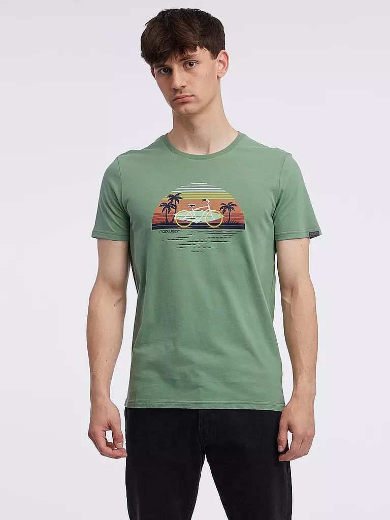 RAGWEAR | T-Shirt SIRIL | Verde claro
