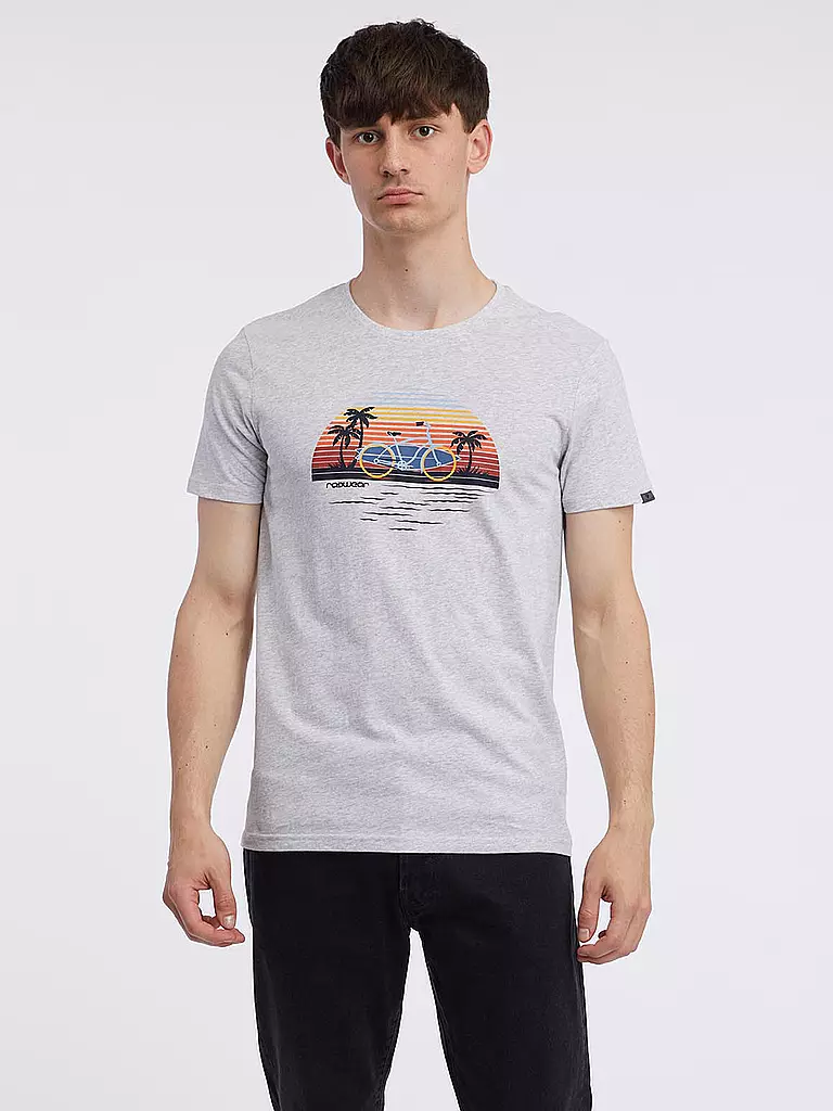 RAGWEAR | T-Shirt SIRIL | Gris claro