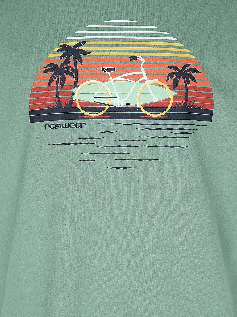 RAGWEAR | T-Shirt SIRIL | Verde claro
