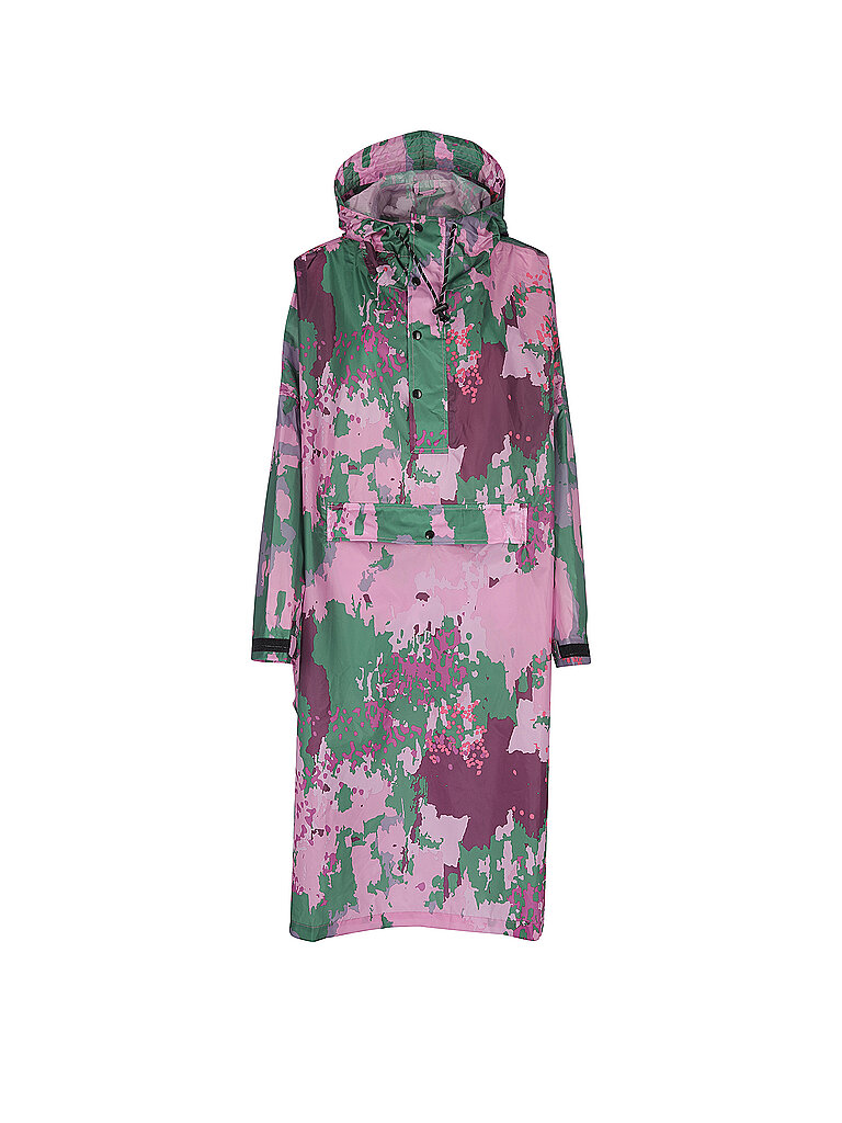 RAINKISS Chaqueta de lluvia - Poncho de lluvia Digi Spring Camo rosa