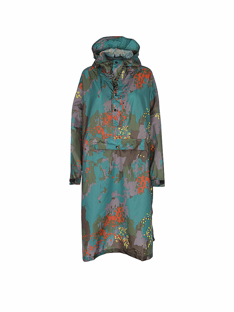 RAINKISS Chaqueta de lluvia - Poncho de lluvia Forest verde oscuro