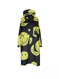 RAINKISS | Chaqueta de lluvia - Poncho de lluvia Forest | Negro