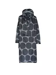 RAINKISS | Chaqueta de lluvia - Poncho de lluvia Forest | Negro