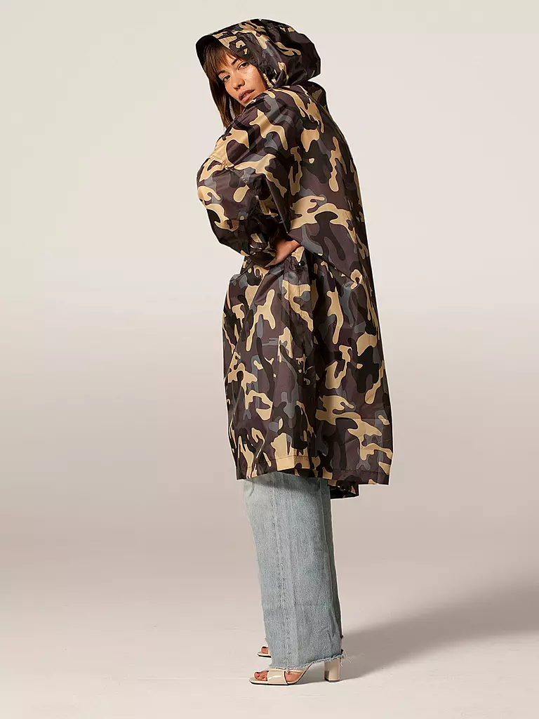 RAINKISS | Chaqueta de lluvia - Poncho de lluvia Camo | 