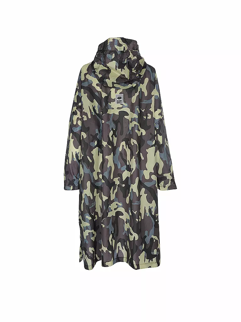 RAINKISS | Chaqueta de lluvia - Poncho de lluvia Camo | 