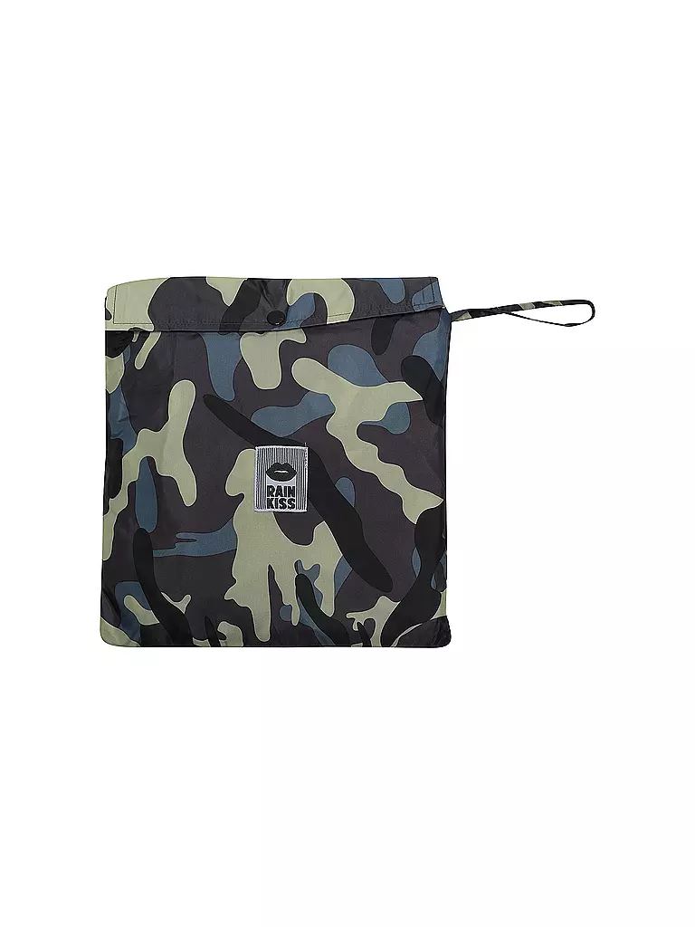 RAINKISS | Chaqueta de lluvia - Poncho de lluvia Camo | 