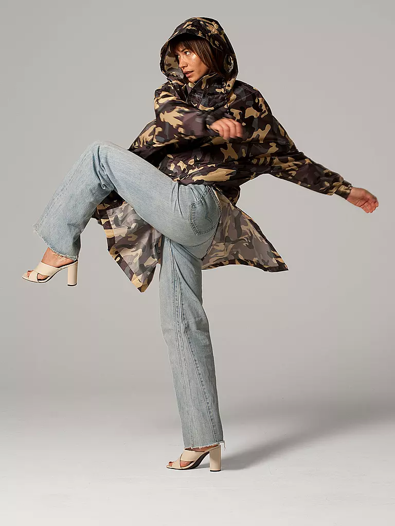 RAINKISS | Chaqueta de lluvia - Poncho de lluvia Camo | 