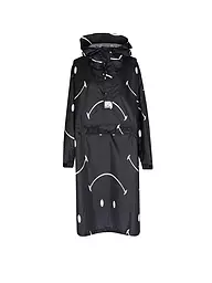RAINKISS | Chaqueta de lluvia - Poncho de lluvia Forest | Negro