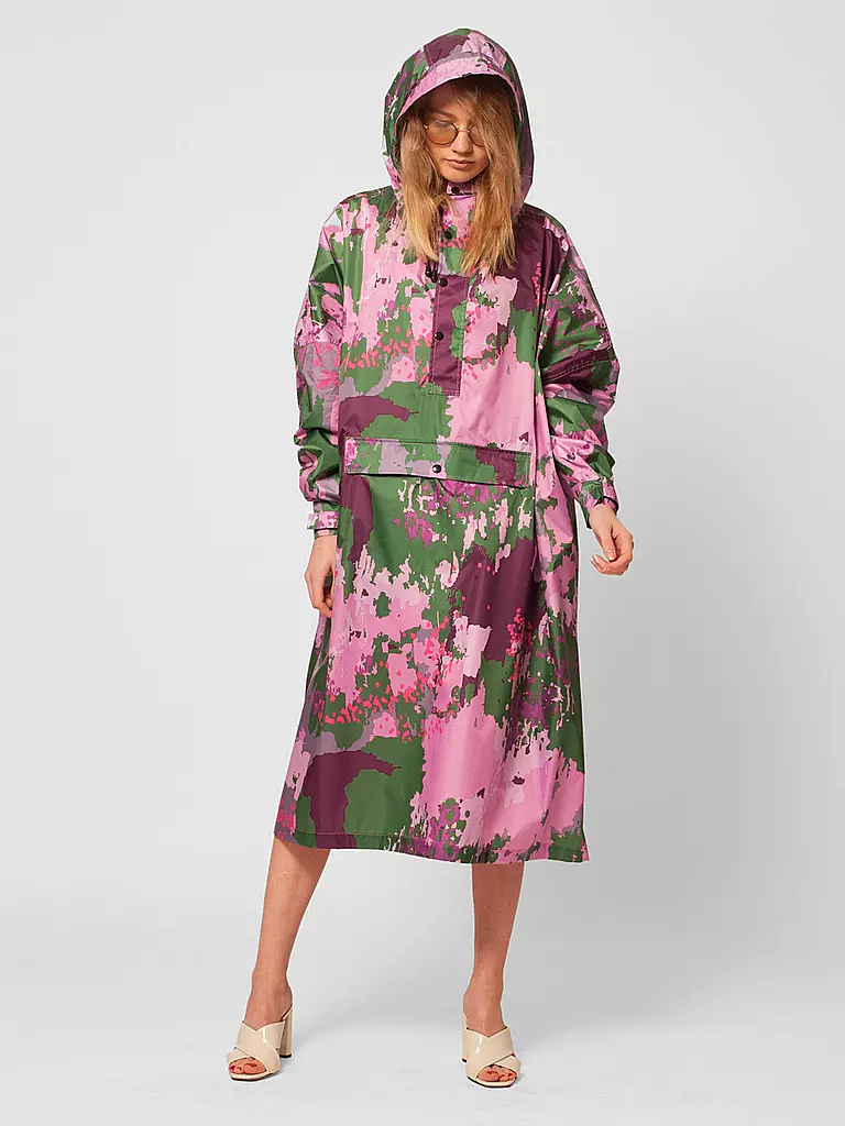 RAINKISS | Chaqueta de lluvia - Poncho de lluvia Digi Spring Camo | 
