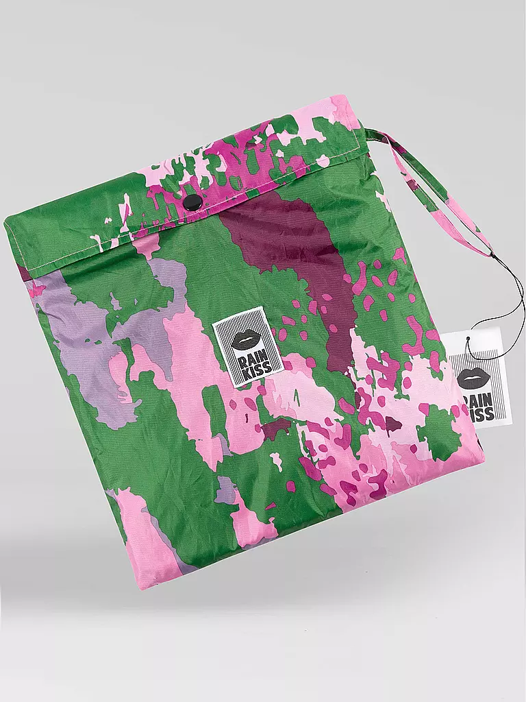 RAINKISS | Chaqueta de lluvia - Poncho de lluvia Digi Spring Camo | 