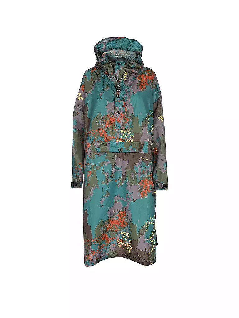 RAINKISS | Chaqueta de lluvia - Poncho de lluvia Forest | Multicolor