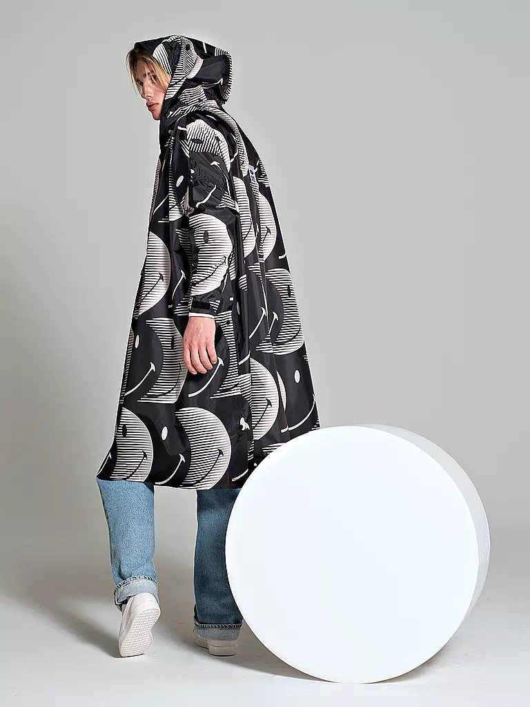 RAINKISS | Chaqueta de lluvia - Poncho de lluvia HALF MOON SMILE | 
