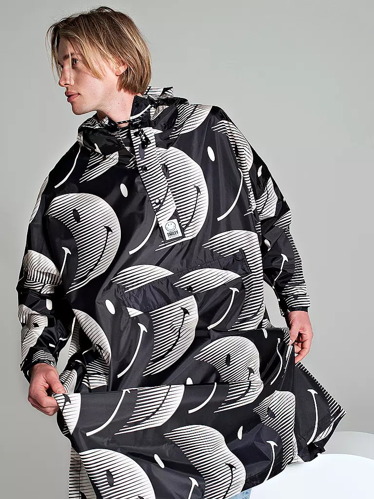RAINKISS | Chaqueta de lluvia - Poncho de lluvia HALF MOON SMILE | 