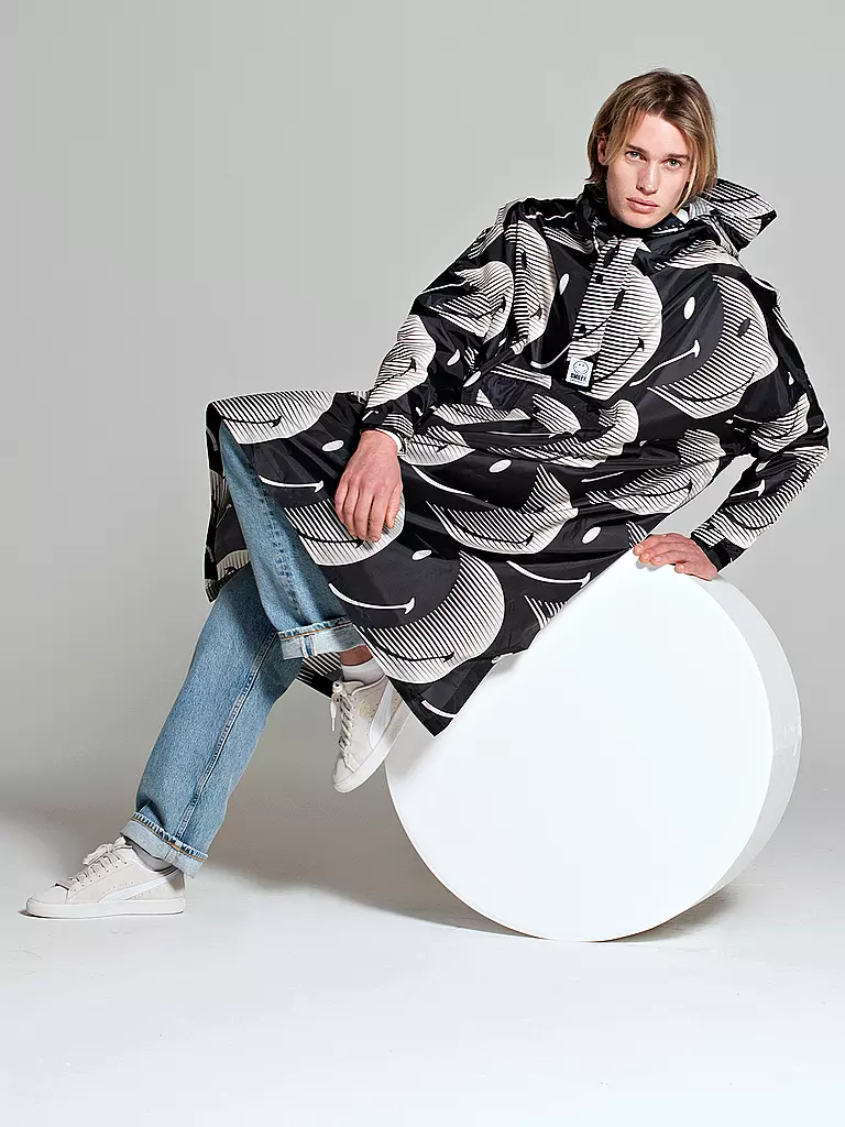 RAINKISS | Chaqueta de lluvia - Poncho de lluvia HALF MOON SMILE | 