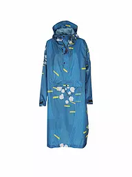 RAINKISS | Chaqueta de lluvia - Poncho de lluvia Forest | Azul
